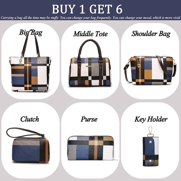 New 6 in 1 bundle * Designer Purses and Handbags - Picture 3 of 9